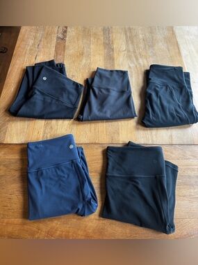 Bundle of 5 pairs of Athleta & Lululemon Leggings